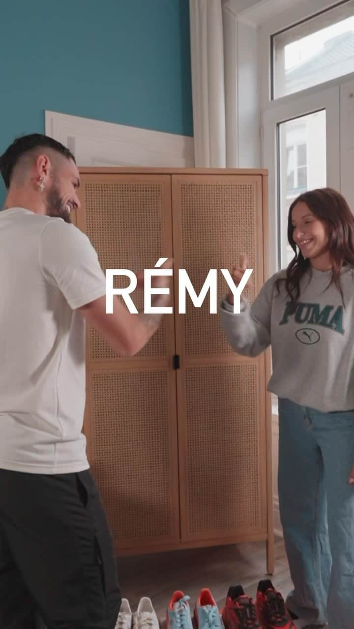 レミ・カベッラのインスタグラム：「Prêt à parler @remycabella ? 🤙😁 @pumafrance 🤝」