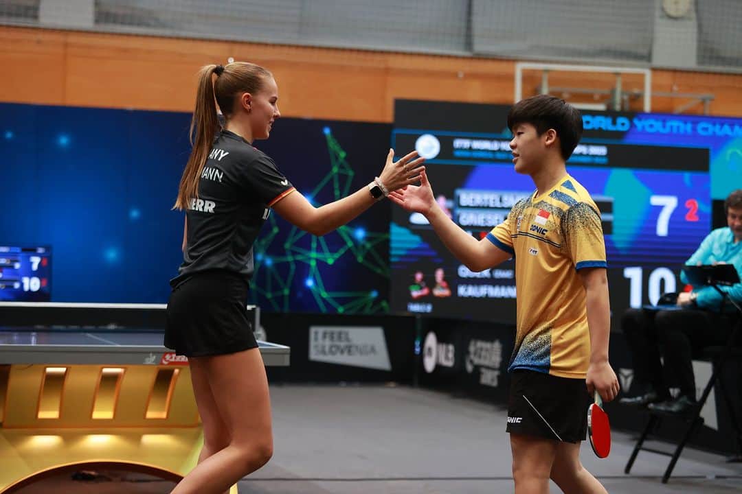 ITTF Worldのインスタグラム：「These are the pairs in contention for the ITTF World Youth Championships Mixed Doubles trophies 🏆🏆  Which U15 and U19 pair will prevail? Find out NOW 👉 youtube.com/WTTGlobal」