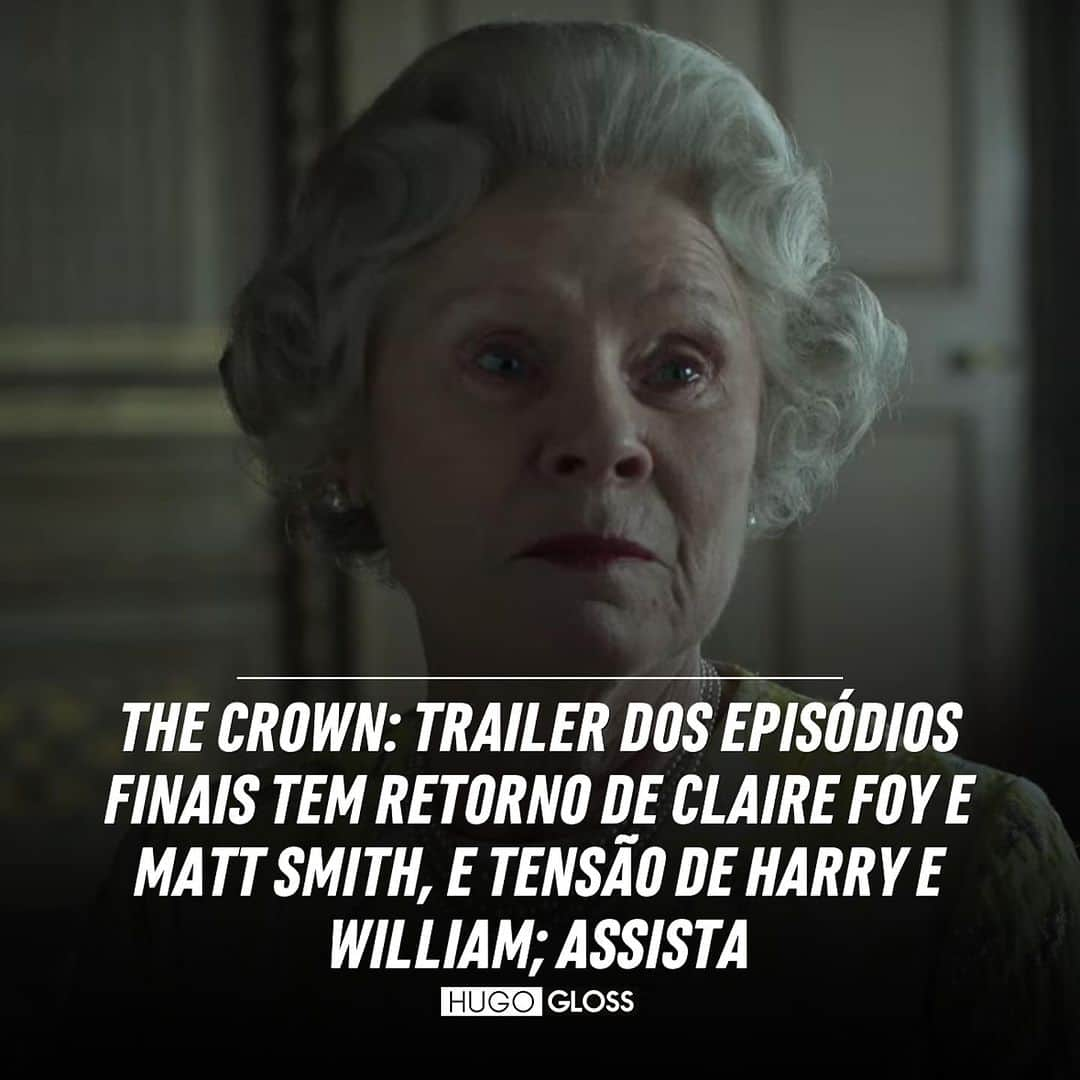 Hugo Glossさんのインスタグラム写真 - (Hugo GlossInstagram)「Os episódios FINAIS de #TheCrown estreiam no dia 14 de dezembro, e o trailer está arrebatador! A prévia mostra o início do romance "príncipe e plebeia" de William e Kate, e a semelhança na fisionomia dos atores chamou atenção. A produção retrata a tensão de William com Harry, e o clima nada bom dos irmãos com o pai, o príncipe Charles. Além disso, a história traz mais da "crise existencial" da rainha Elizabeth II, que reflete sobre seus sacrifícios para se tornar monarca. O trailer ainda dá um gostinho do retorno de Claire Foy e Matt Smith como os jovens Elizabeth e Phillip. OMG!   ➡️ Vem conferir tudo, clicando no link da bio ou no destaque “NEWS”. (📸: Reprodução/Netflix)」12月2日 3時44分 - hugogloss