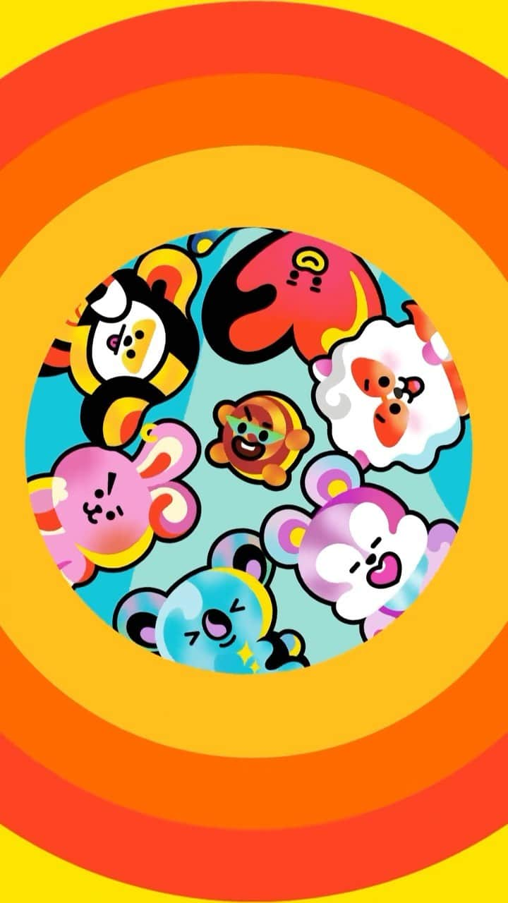 BT21 Stars of tomorrow, UNIVERSTAR!のインスタグラム