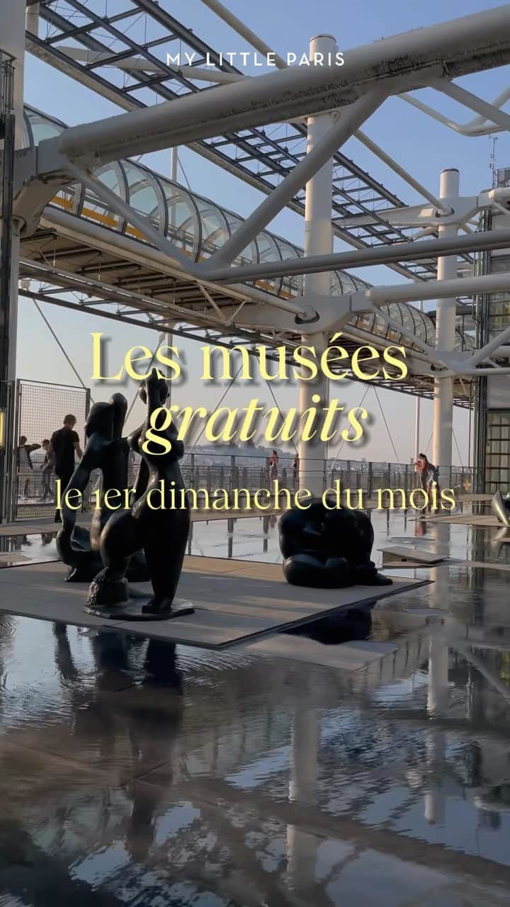 My Little Parisのインスタグラム：「La recette d’une visite de musée parfaite : attendre le 1er dimanche du mois.  🇬🇧: The recipe for a perfect museum visit: wait until the 1st Sunday of the month.  (📸: @bonvoyagecleo @____archll @darianphts @menerialapon @luxury_freak )」