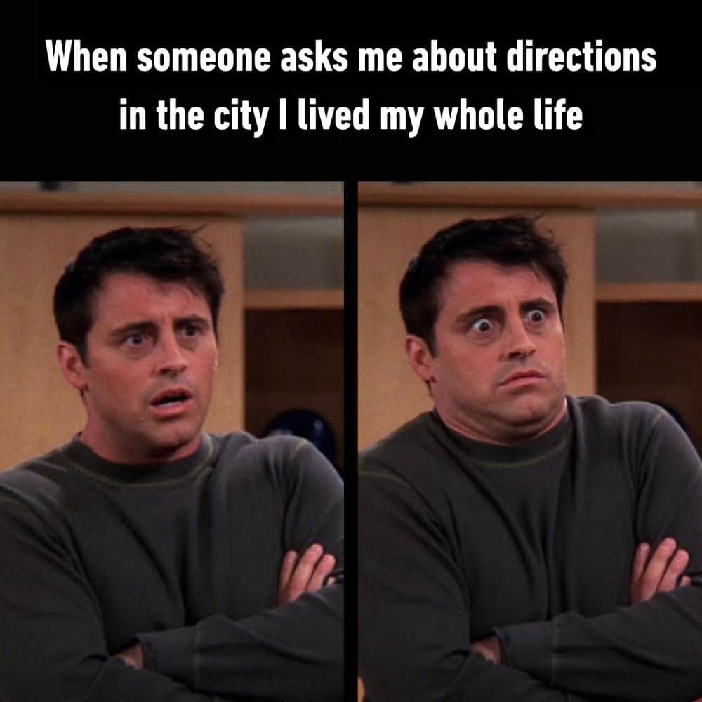 のインスタグラム：「never heard of that place  - #local #city #directions #map #memes #9gag」