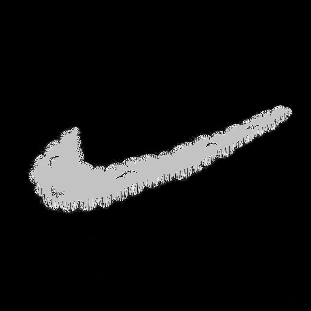 KAWSONEのインスタグラム：「Repost from @skyhighfarmuniverse • Sky High Farm Workwear. Nike. KAWS. Launching 12.16.23, 11AM EST.  @nike @kaws @doverstreetmarketnewyork   #nike #kaws #doverstreetmarket」