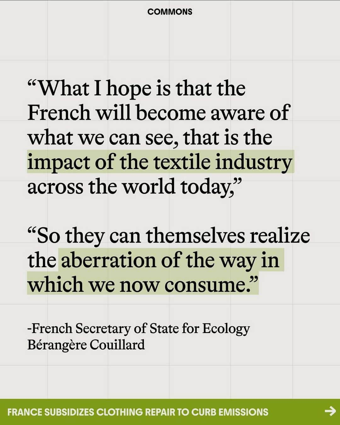 トームさんのインスタグラム写真 - (トームInstagram)「Great legislative action to incentivize a more sustainable approach to fashion consumption and waste as reported by @wastefreeplanet and @the.commons.earth   NOW how about some studies into why we discard our clothes that do not require mending? To understand why and hopefully dismantle the conditioning that makes us look at “our building western wardrobes and declare - ‘I have nothing to wear!’” (#MichaelGross)」12月2日 4時54分 - tomenyc