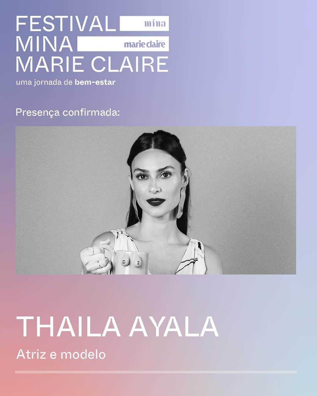 Thaila Ayalaさんのインスタグラム写真 - (Thaila AyalaInstagram)「Marie Claire e a plataforma Mina se unem para realizar um evento imperdível, reunindo conteúdos, workshops e vivências incríveis ligados ao que há de mais contemporâneo no mundo do bem-estar. A atriz, modelo e podcaster #ThailaAyala é mais uma presença confirmada para a conversa: Nasceu uma mãe, e agora? Garanta a sua inscrição no link da bio e nos stories. Elas se encerram nesta sexta-feira (1), às 18h. As vagas são limitadas.  Dia 3 de dezembro, a partir das 11h Instituto Principia R. Pamplona, 145 - Cerqueira César, São Paulo #FestivalMinaMarieClaire」12月2日 5時06分 - thailaayala