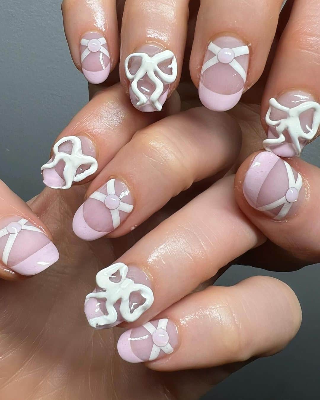 Mei Kawajiriのインスタグラム：「Ballet 🩰 vibe 🎀🩵💭🎀 @azelle_nyc」