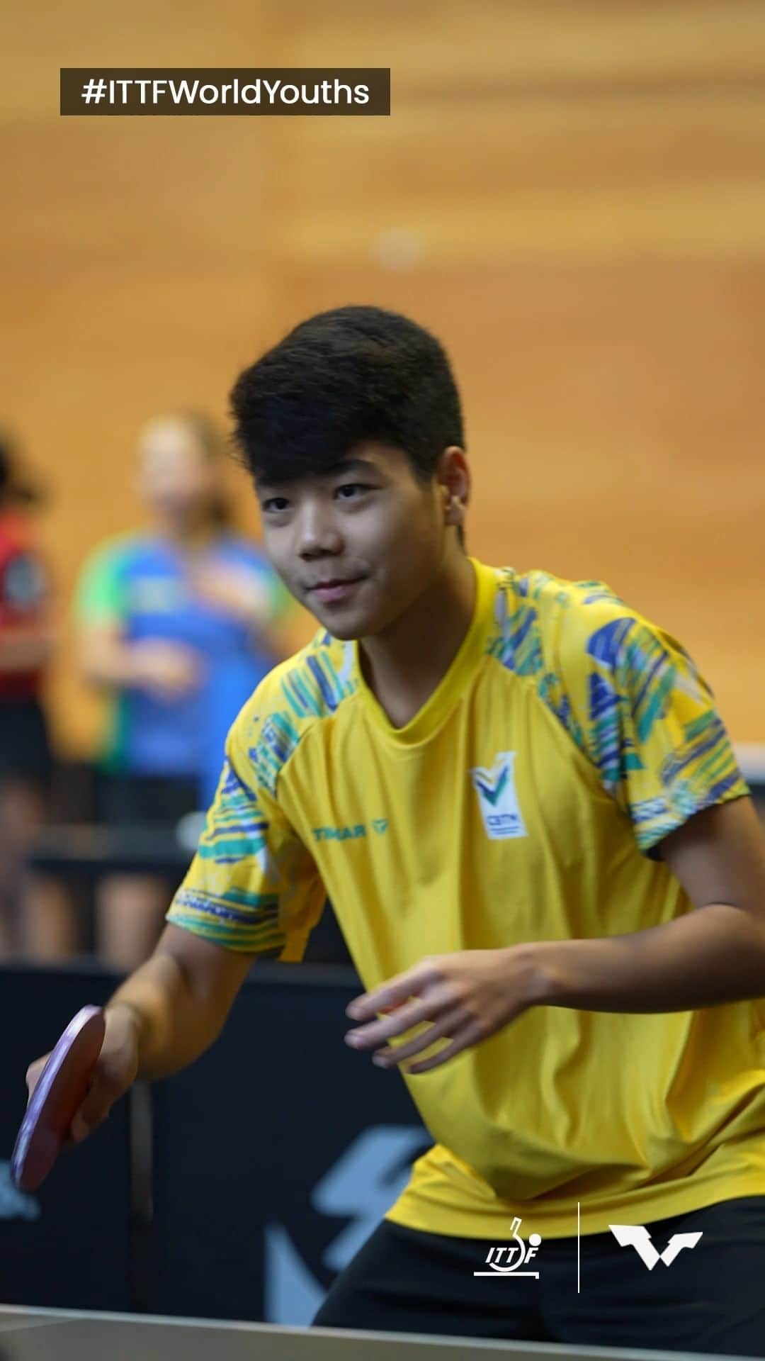 ITTF Worldのインスタグラム：「Brazil's boys breaking it down during training at #ITTFWorldYouths 🇧🇷  Watch it tomorrow at 10am (GMT +1) 👉 youtube.com/WTTGlobal」