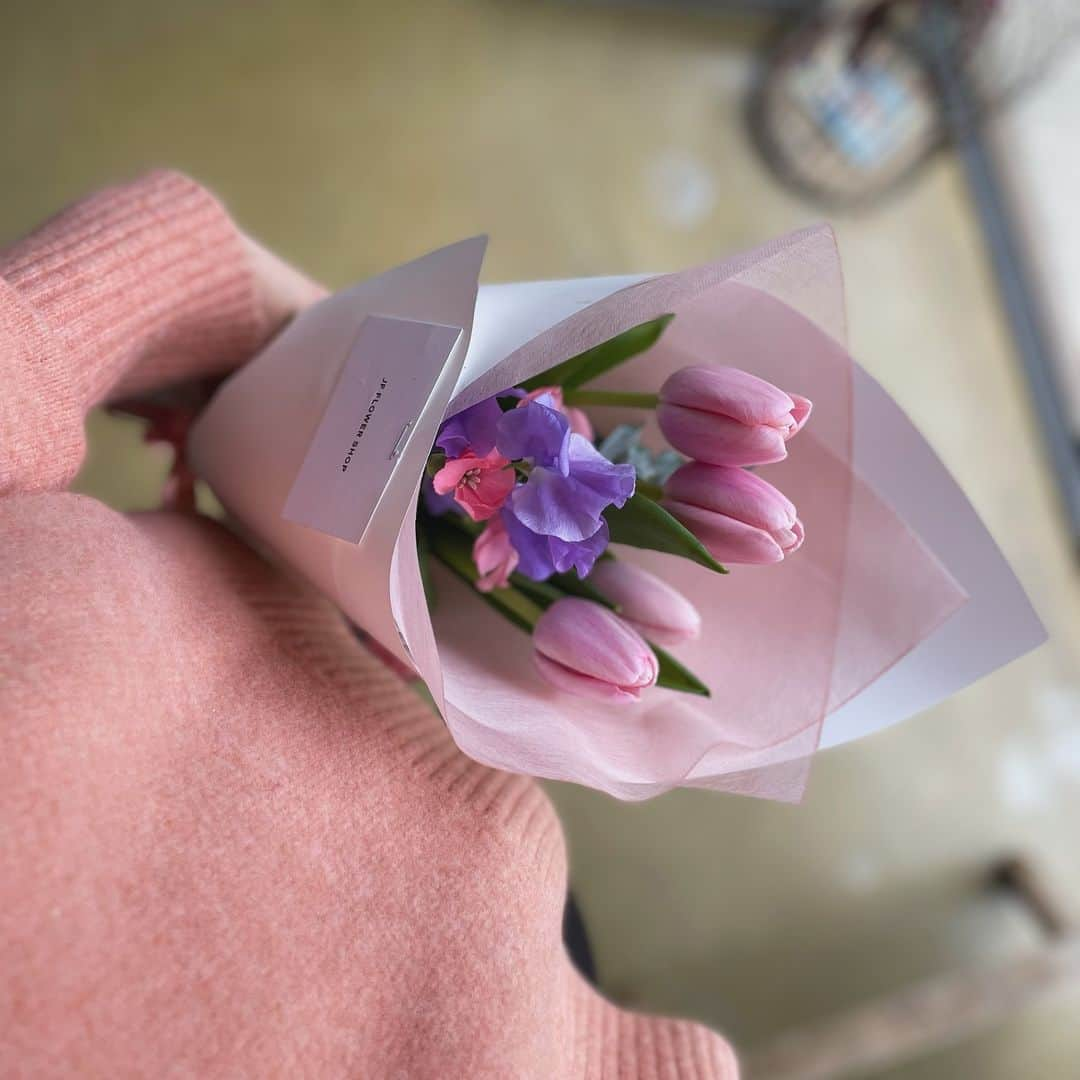 JF flower Shopさんのインスタグラム写真 - (JF flower ShopInstagram)「핑크튤립 🌸」12月2日 15時37分 - jfflowershop