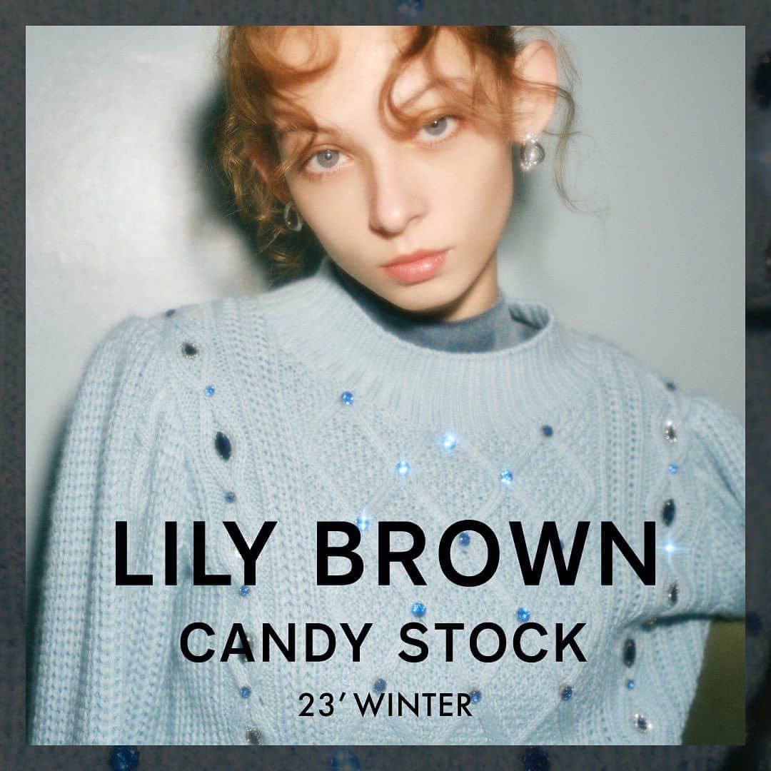 Lily Brownのインスタグラム：「.  - L.B CANDY STOCK - 23’ WINTER  オフィシャルオンラインストアにて公開中  💎What’s “LILY BROWN CANDY STOCK" 宝石の持つ煌きと永遠の憧れ、高揚感。 伝統的でクラッシックなビジュー使いを現代にブレイクダウン リュクスな中にもリリーブラウンの個性が輝き出すリッチなビジューライン ⁡ #lilybrown #リリーブラウン #vintage #vintagefeature #lily_brown_candy_stock #lilybrowncandystock」
