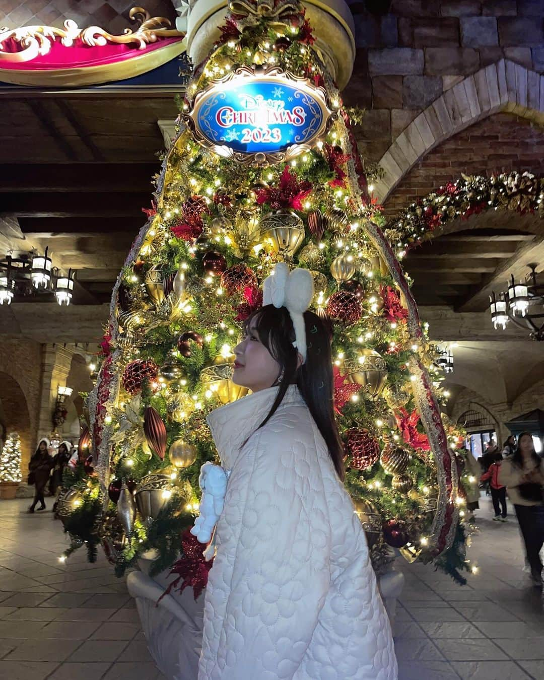 岩間妃南子さんのインスタグラム写真 - (岩間妃南子Instagram)「・ ・ ・ 🎄🌟🎅🎠 #クリスマスディズニー  ・ ・ ・」12月2日 17時00分 - hinako.1116