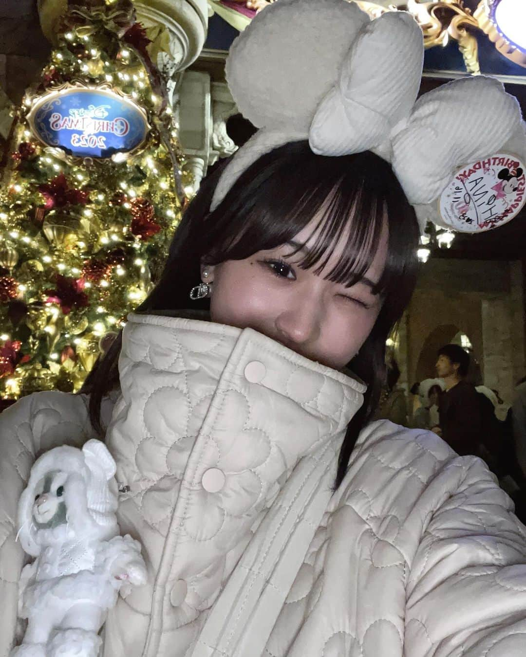 岩間妃南子さんのインスタグラム写真 - (岩間妃南子Instagram)「・ ・ ・ 🎄🌟🎅🎠 #クリスマスディズニー  ・ ・ ・」12月2日 17時00分 - hinako.1116