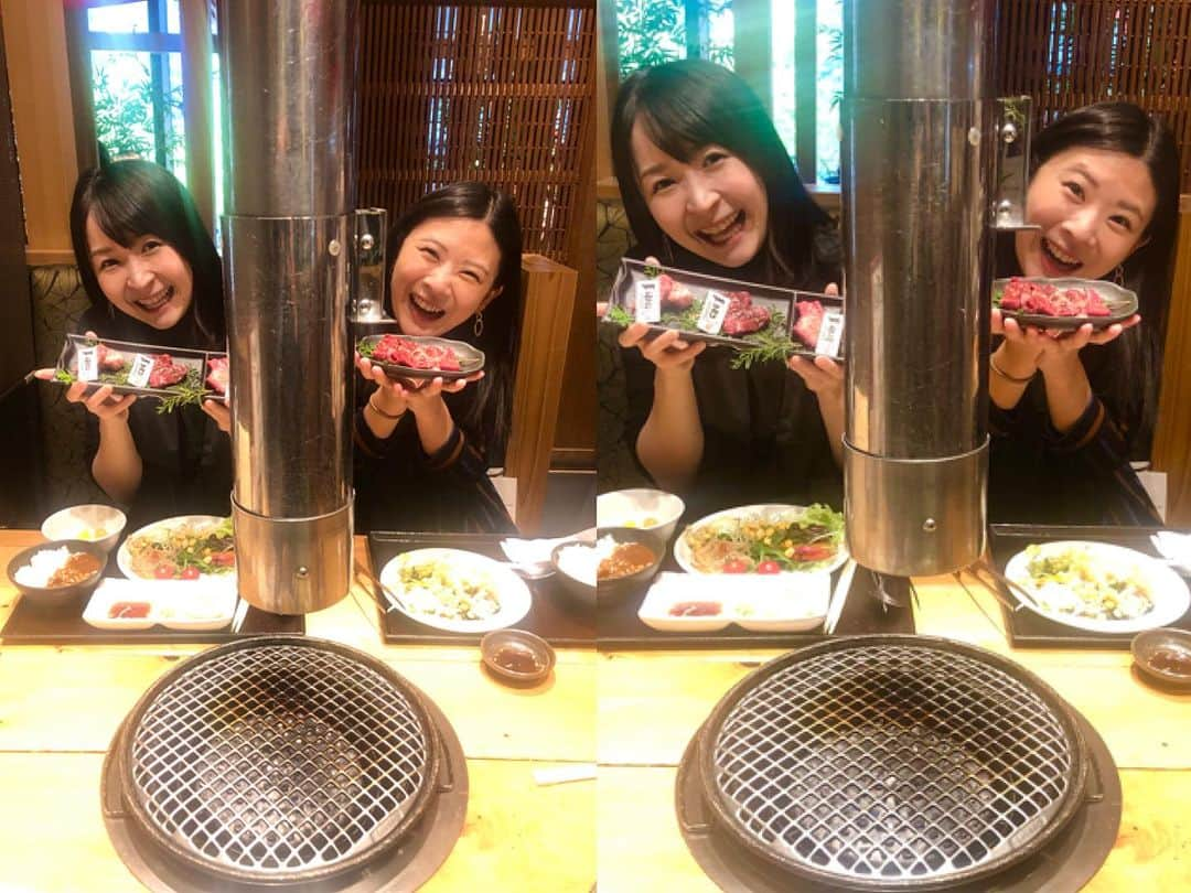 佐藤由季さんのインスタグラム写真 - (佐藤由季Instagram)「#イイニクの日 🥩 付き合ってもらった可愛い子たちは😍 同じ事務所のアナウンサー #亀谷渉子 さん @takako_kameya  #中島彩 さん @nakazeman  でしたー🍚  早速輪が広がって嬉しい🥰 亀ちゃんはショップチャンネルで 中島さんはジャイアンツのお仕事を通じて 出会えた仲ですが、明るくて元気で素直で 二人から学ぶべきところが沢山💕  モリモリ食べてモリモリ話して モリモリ笑って🤣 エプロン付けたまま写真を撮るのを 全く気にしない感じも、好き♡笑 先輩風を吹かせて、だいぶ長々 付き合わせてしまいましたが🤣🙏 また、行きましょ😎 #怖い先輩だと思われていないことを祈る 笑  #ニチエンプロダクション  #フリーアナウンサー  #良い人たちばっかり ♡ #佐藤由季  #先輩特権で一番遠くに映ってごめんなさい 📸😂🙏 #亀ちゃんのうんまいは相変わらず癒し ☺️ #中島さんは勝手ながら私に似ている 🤣🙏 #中島さんの呼び方を変えたかったのに聞くのを忘れた 😂 #これは何会って名付けようかな 〜🤔 #美味しいお土産もありがとうございました」12月2日 8時38分 - yukisato0710