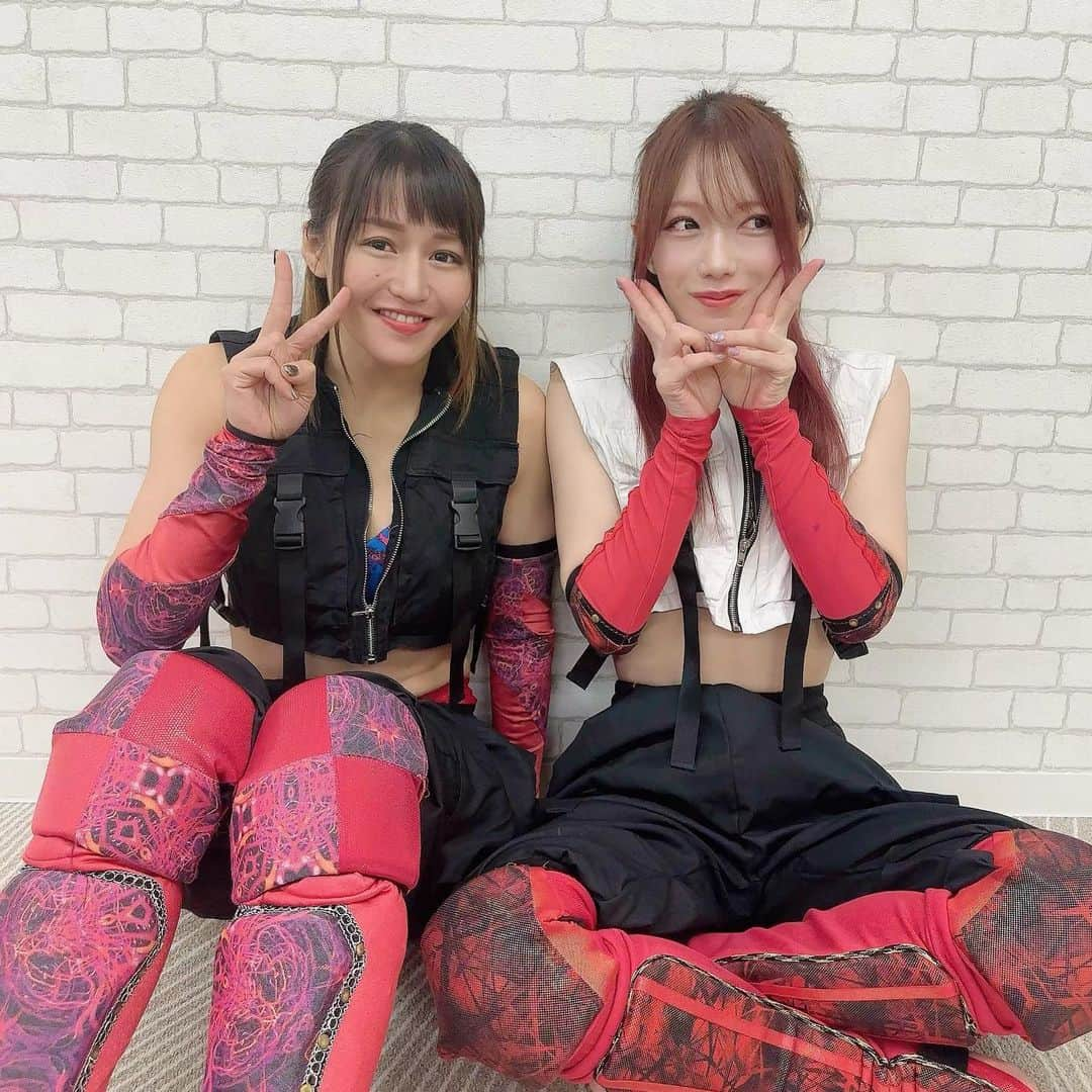 朱里のインスタグラム：「凹アネコン凸  #stardom #GE #アネコン　#prowrestling #cool #photography #shooting #photo」