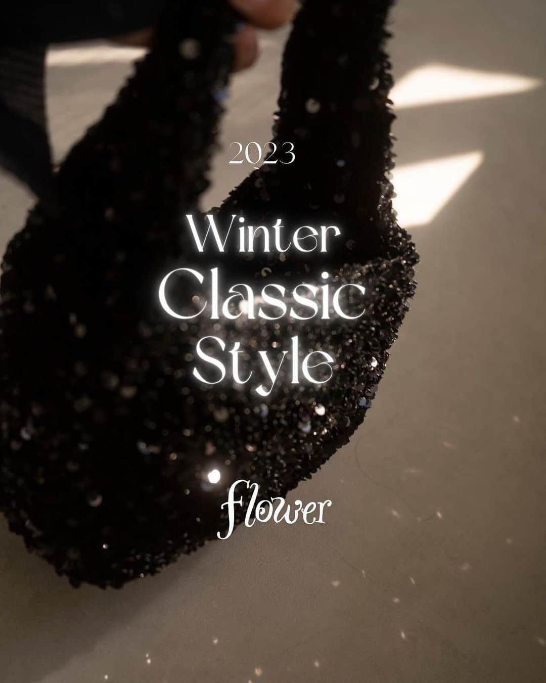 flower OFFICIAL WEB STOREのインスタグラム：「Hello December🎄✨🤍💎  new magazine "Winter Classic" now update！📖✨」