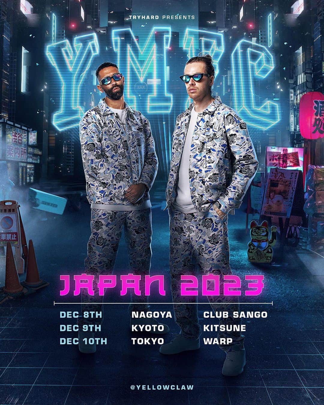 Yellow M.F. Clawのインスタグラム：「BACK TO JAPAN」