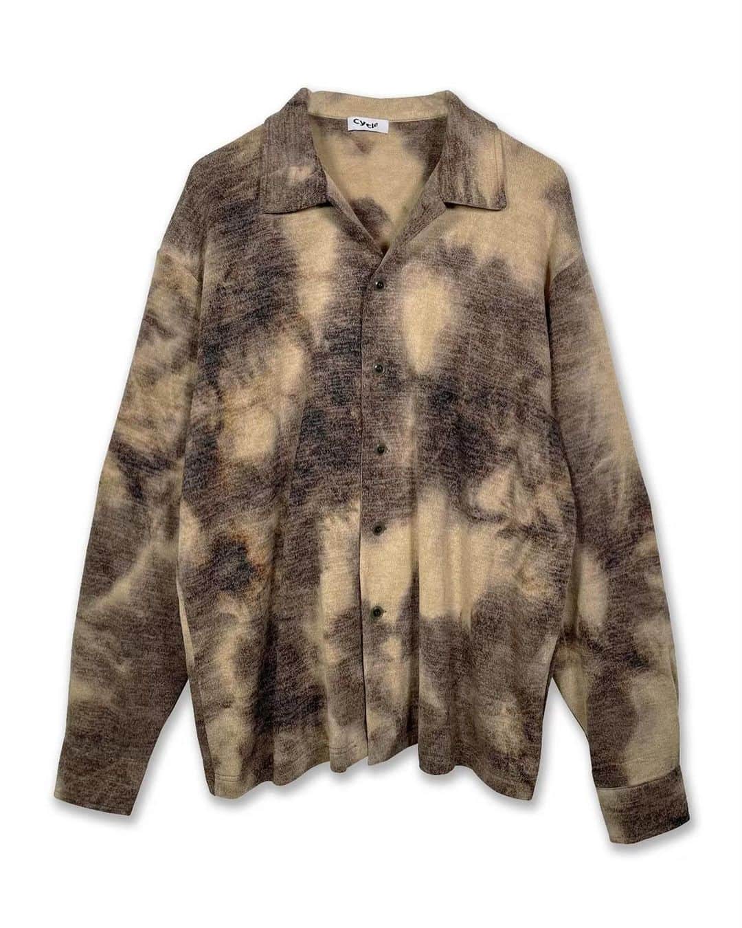 M.Y.O.Bさんのインスタグラム写真 - (M.Y.O.BInstagram)「TIE-DYE KNIT SHIRT AND PANTS」12月2日 12時07分 - cycle_by_myob