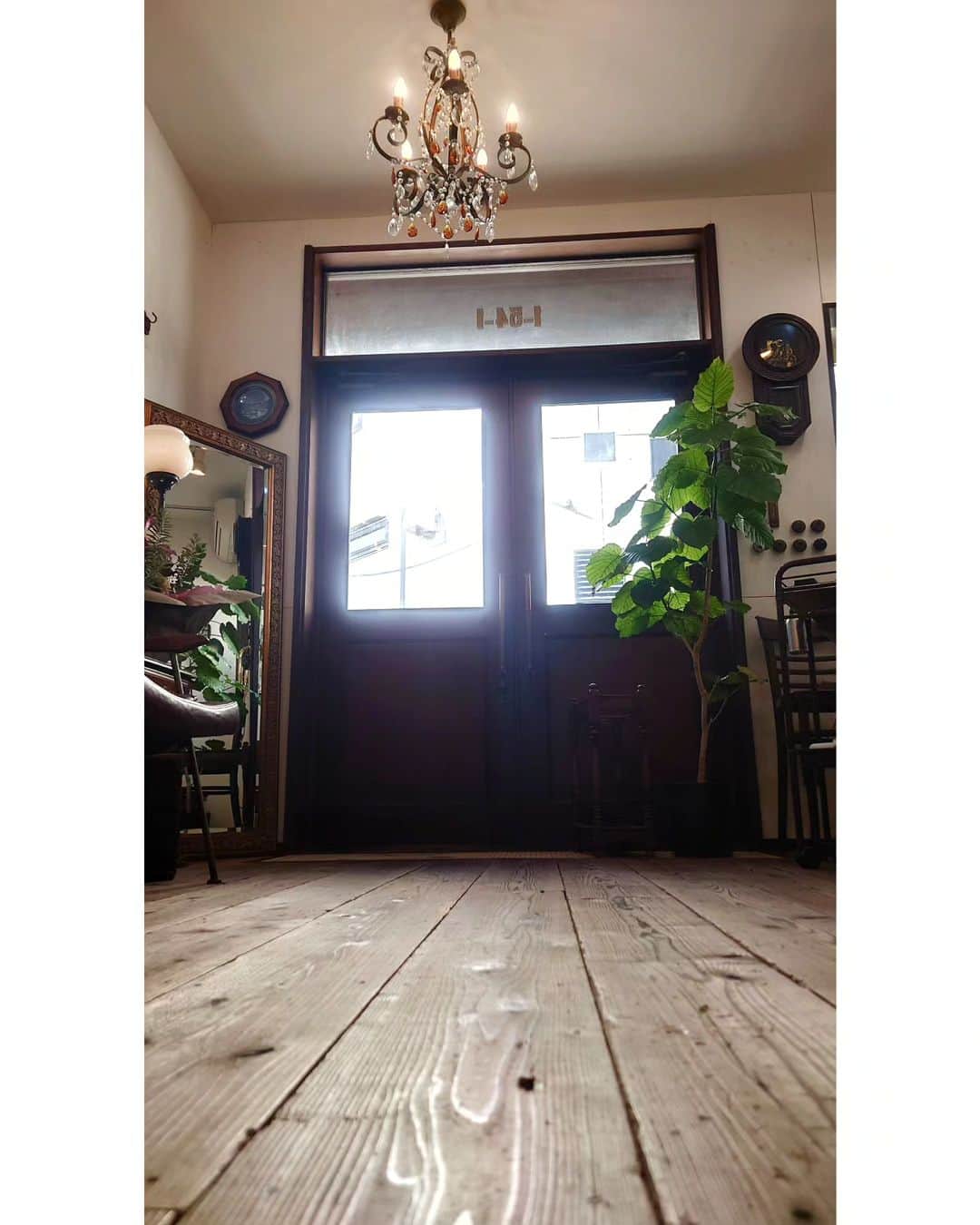 nest hairsalonのインスタグラム：「. 土曜日 今日もいい天気  どんな一日になるかな✂」