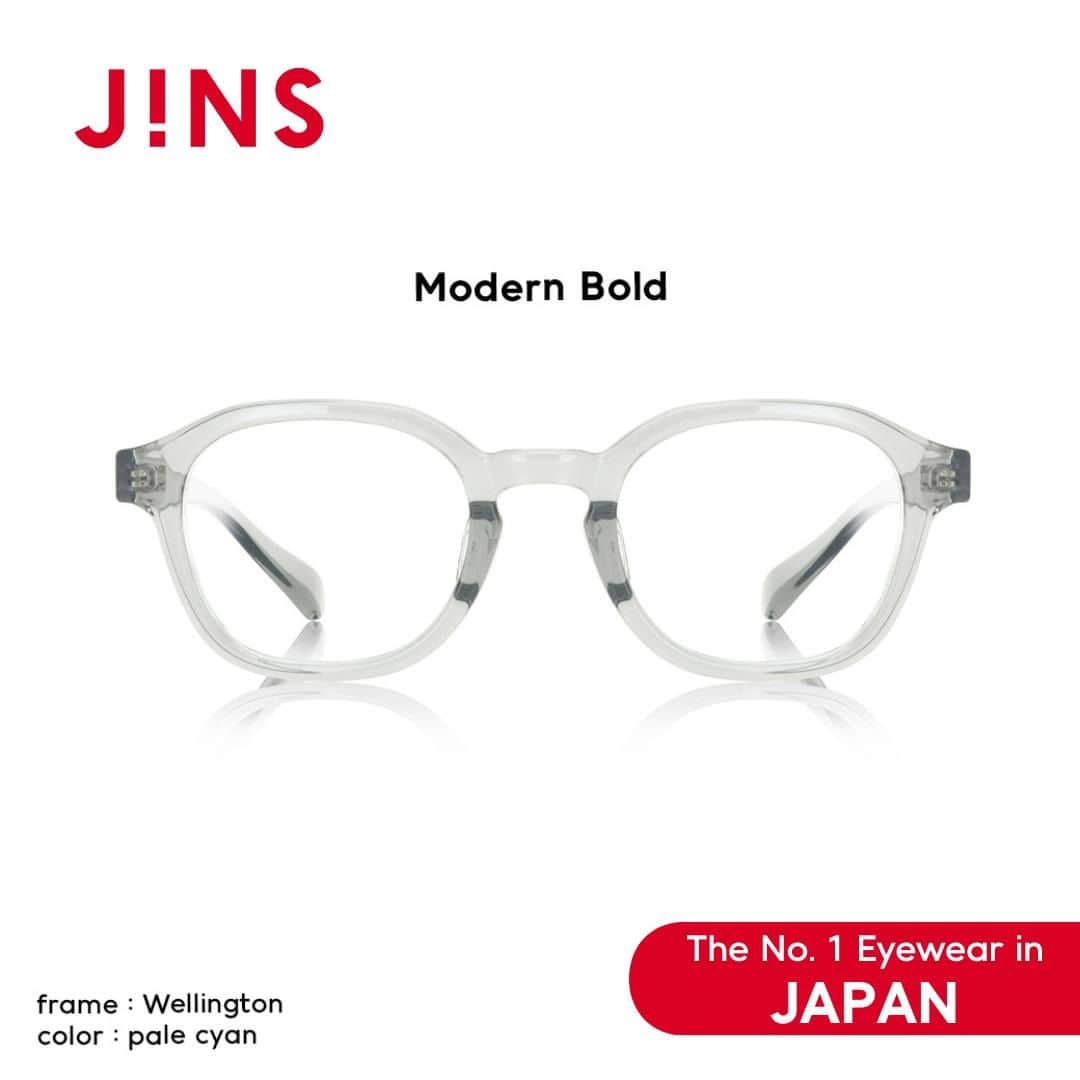 JINS PHILIPPINESのインスタグラム：「Add a refreshing color to your look by matching them with clear frames.  FRAME: URF-22A-162 241  #jins #wearable #glasses #jinstoday #eyewear #modernbold #preppy #airframe #fashionableglasses #stylishglasses #lightweight #designedinTokyo #highquality #since2001」