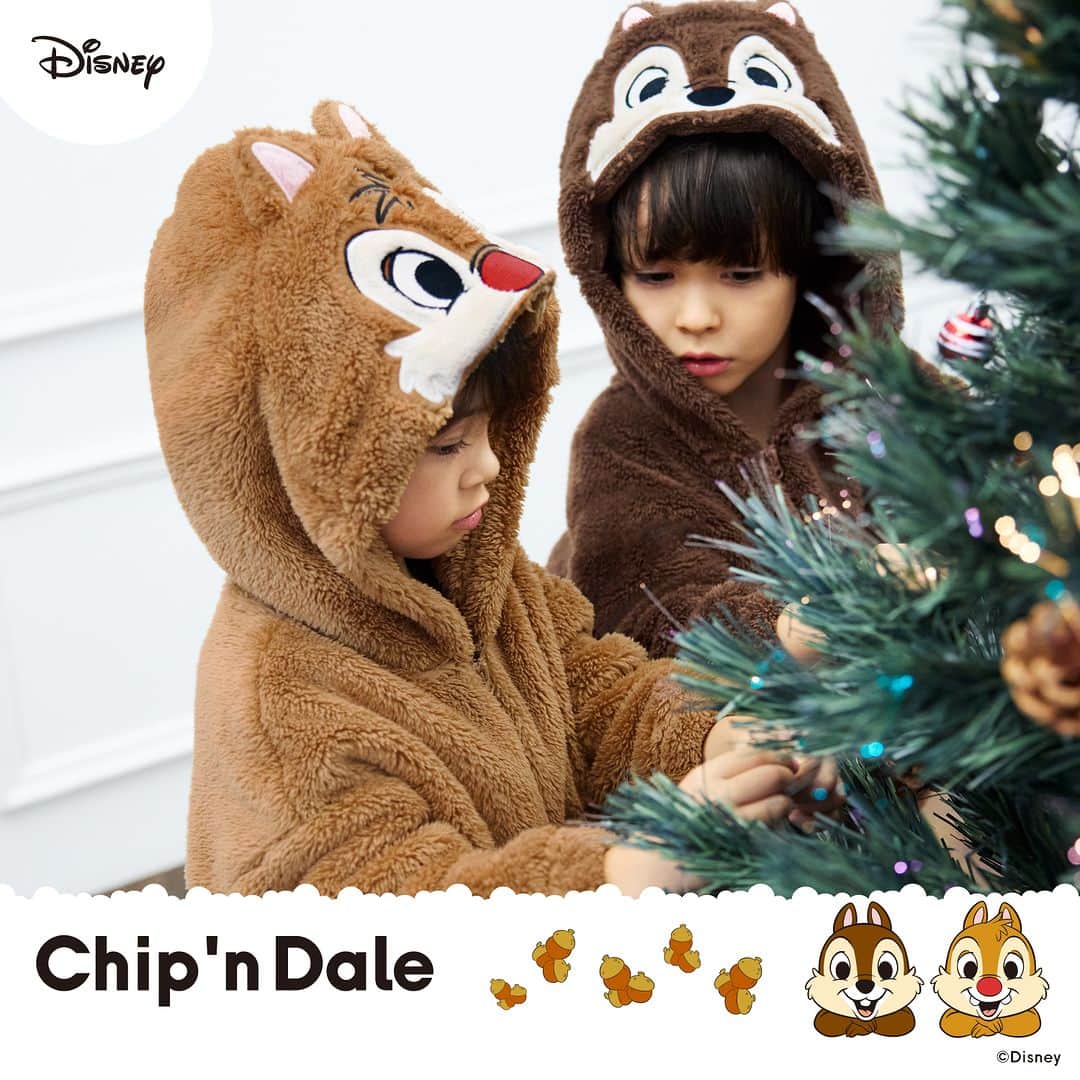 GU Hong Kongのインスタグラム：「【「Chip’n Dale」特別企劃下週五隆重登場 (12/08)！】讓小孩們化身成為迪士尼人氣角色「Chip’n Dale」，彷如棉花糖般柔軟的童裝居家服可愛登場！令人愛不釋手的輕盈蓬鬆感，一起度過舒適自在的居家時光。12月8日（星期五）到GU網絡旗艦店及指定分店*入手啦✨ ！ * 此特別企劃旺角店及希慎廣場店不設發售。 - 📲 🔗  即上網絡旗艦店搶先查看商品設計及詳情！ - #GUHK #GUHongKong #YourFreedom #GUStyle #ChipnDale #Disney」