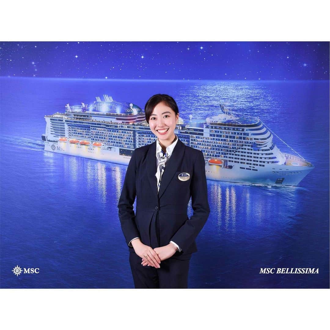 平塚麗奈のインスタグラム：「Life on board⛴💙」