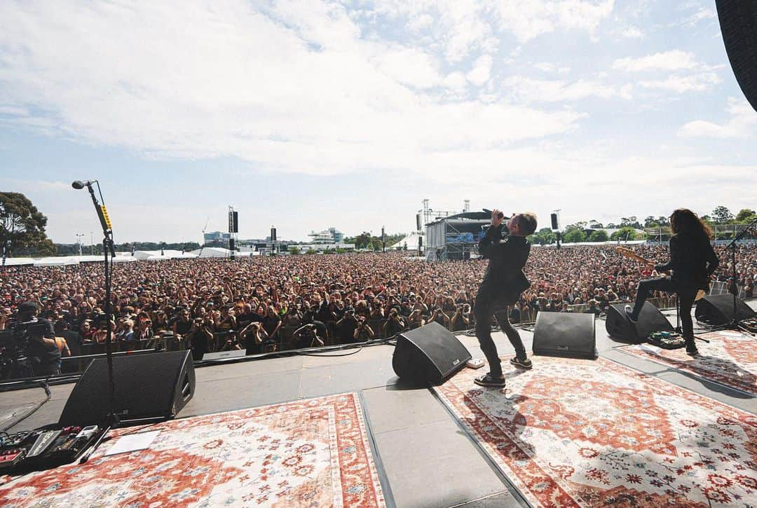 コリィ・テイラーさんのインスタグラム写真 - (コリィ・テイラーInstagram)「@goodthingsfestival Day 1.  Thank you Melbourne!」12月2日 14時09分 - coreytaylor