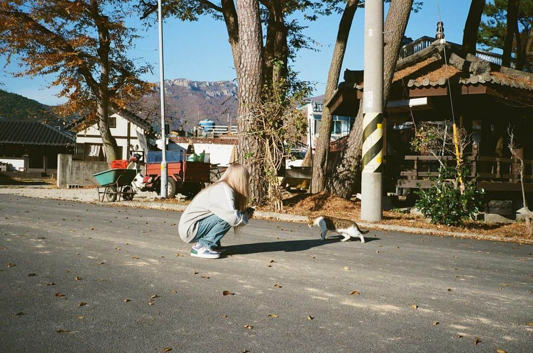 フィインのインスタグラム：「친구의 시선 속 나는.」