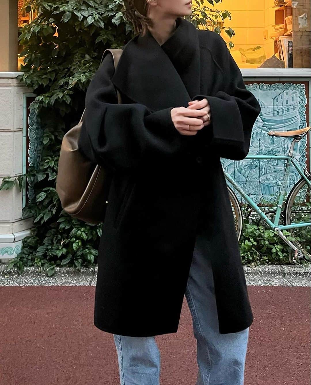 丸林広奈さんのインスタグラム写真 - (丸林広奈Instagram)「Yesterday’s outfit. 最近はInés coatにdenim合わせな気分です♡ @marno__official」12月2日 14時56分 - hironamarubayashi