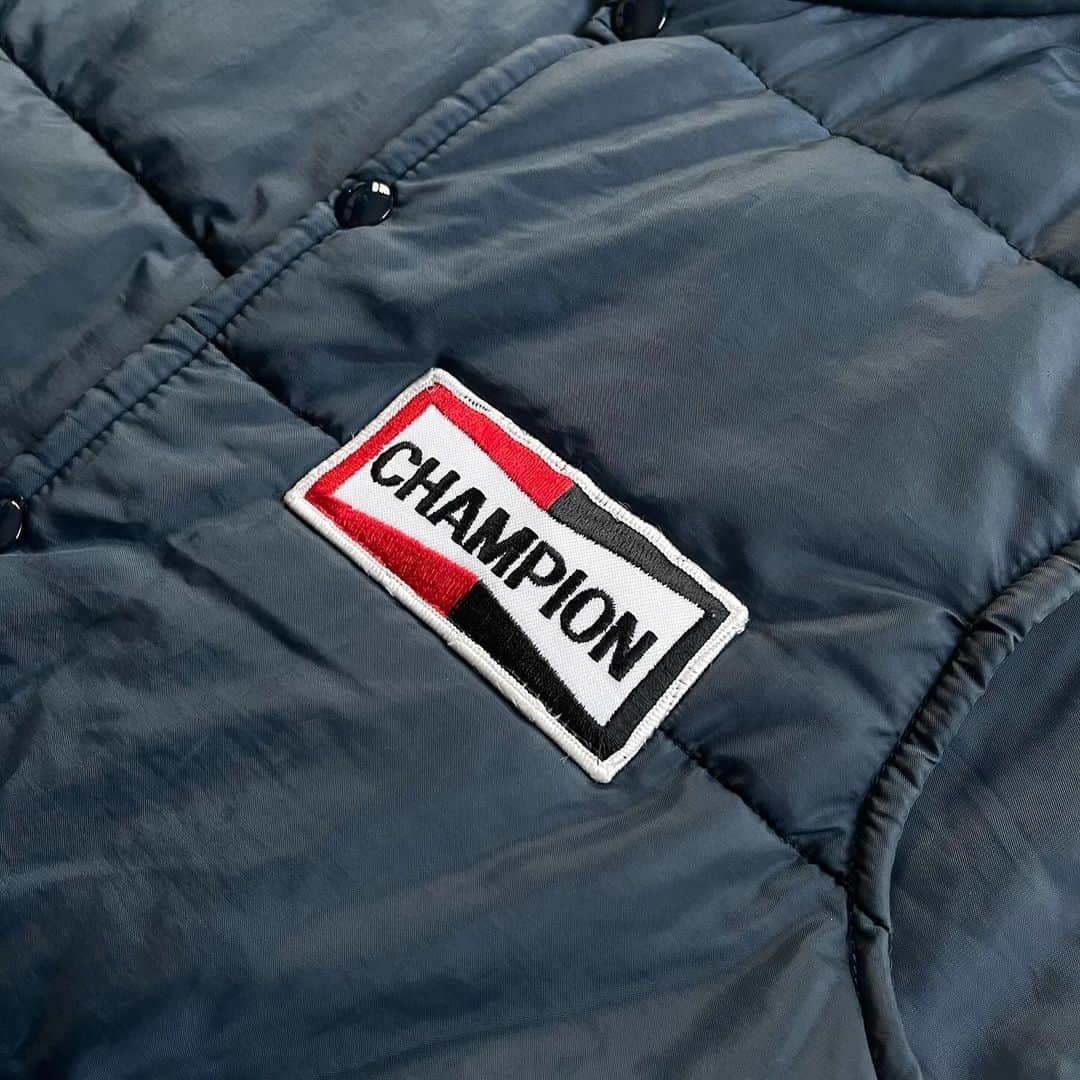 DROP...vintage select shopさんのインスタグラム写真 - (DROP...vintage select shopInstagram)「1980s Champion Spark Plugs Racing Down Vest MADE IN USA 【L】」12月2日 15時11分 - tokyo_drop