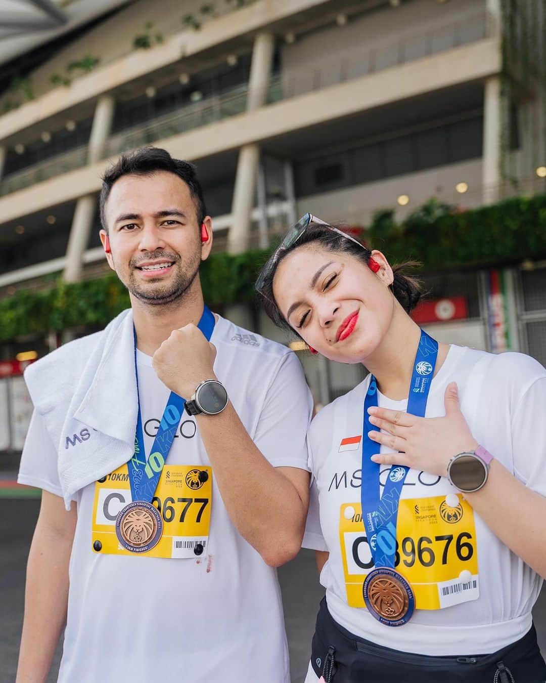 Raffi Ahmadさんのインスタグラム写真 - (Raffi AhmadInstagram)「Yang Seru Couple RANS Run kemana lagiii ????? Ada saraan gak ????   Thank you @suuntoindonesia buat running gear nya 🔥🔥  #SuuntoRace #SuuntoWing #AdventureStartsHere #SuuntoIndonesia」12月2日 15時13分 - raffinagita1717