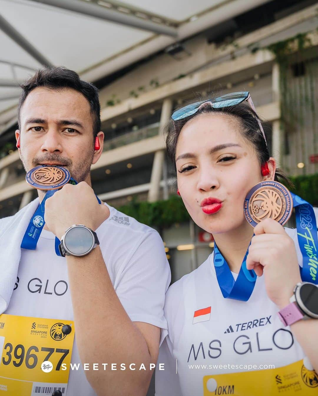 Raffi Ahmadさんのインスタグラム写真 - (Raffi AhmadInstagram)「Yang Seru Couple RANS Run kemana lagiii ????? Ada saraan gak ????   Thank you @suuntoindonesia buat running gear nya 🔥🔥  #SuuntoRace #SuuntoWing #AdventureStartsHere #SuuntoIndonesia」12月2日 15時13分 - raffinagita1717