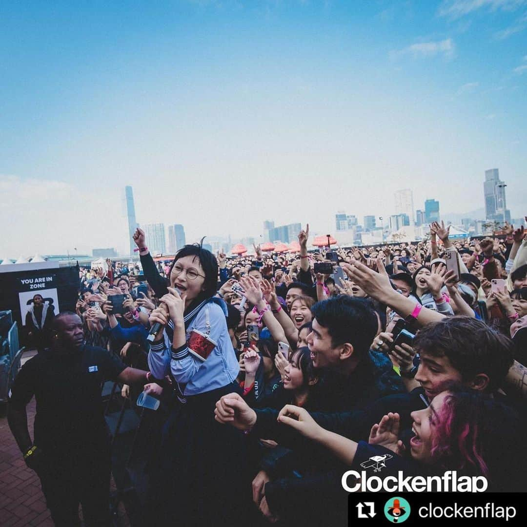 SUZUKAさんのインスタグラム写真 - (SUZUKAInstagram)「THANK YOU 香港🇭🇰YEAHHHH👅💦  #Repost @clockenflap with @use.repost ・・・ Atarashii Gakko! @clockenflap 2023 DEC 2 (Saturday) #ClockenflapDec2023 #clockenflap2023 #clockenflap  📸 @somerleyha」12月3日 1時40分 - suzuka_leaders