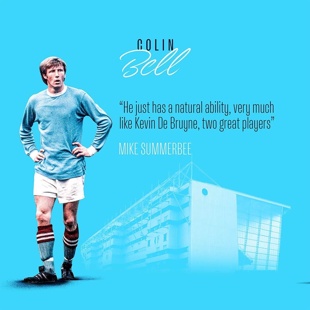 マンチェスター・シティFCのインスタグラム：「A brand-new feature length documentary from City Studios! 🩵   Watch the extended edition of City Forever: Bell, Lee, Summerbee now on CITY+ 📺 Link in our bio! 🔗」