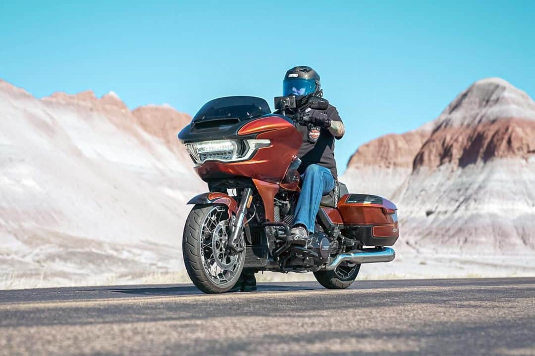 Harley-Davidsonのインスタグラム：「66 trips down Route 66.​  Meet Richard Wynkoop, an @eaglerider tour guide since 2012, who recently completed his staggering 66th tour of historic Route 66.​  Keep crushing those miles, Richard. It's been a pleasure to ride along with you. Kickstands up!​  #HarleyDavidson #EagleRider」