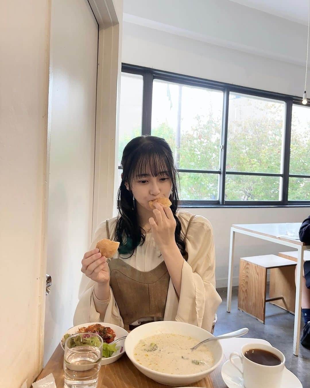 向井葉月さんのインスタグラム写真 - (向井葉月Instagram)「季節のポタージュ☺︎ 寒くなってきたので温かいランチを食べてきました♪  #乃木坂46 #向井葉月」12月2日 19時39分 - hazuki.p3.official