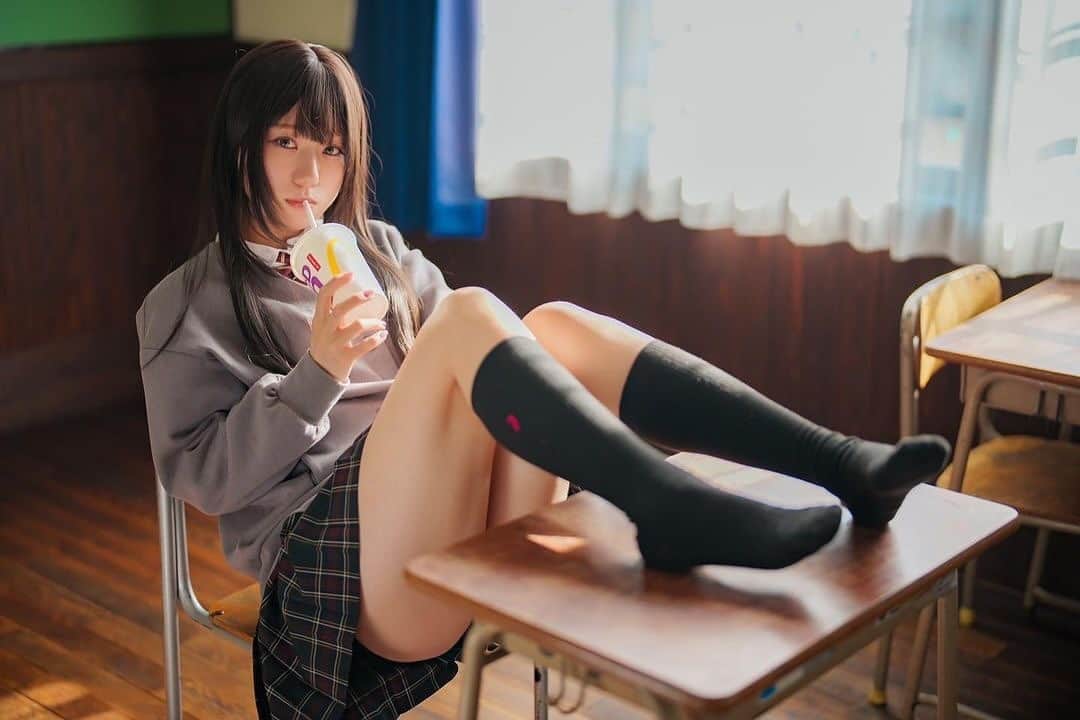 のインスタグラム：「✨ Follow for the ultimate aesthetic experience! ✨  📸 Model: @mri_ptr 🌸  🌸 Don’t miss out on the amazing content of our second page! Follow @girls.cos for more! 🌸  🌺 Just a reminder, our talented admin is also a girl! Give some love to @lewdgarden 🌺  ✨ All rights belong to their creators. No copyright infringement intended ✨  💫 Feel free to reach out to me if there are any issues 💫」