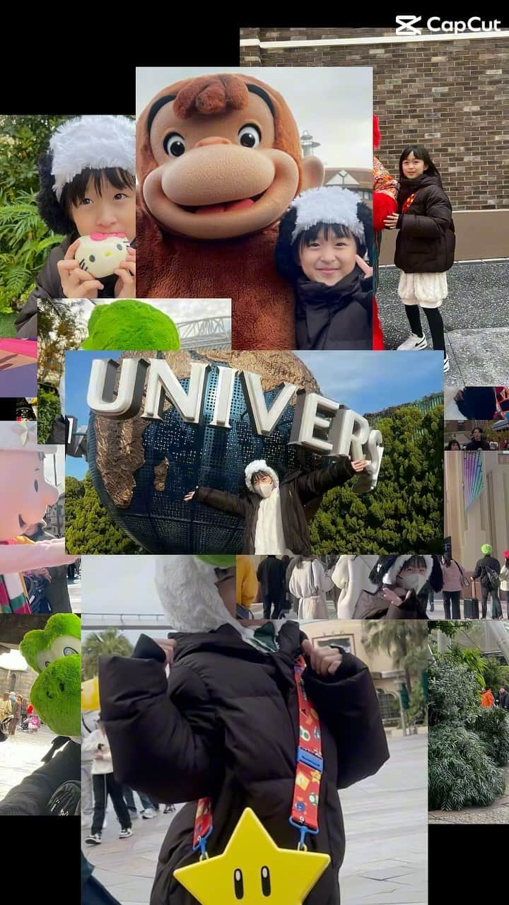 utan0925のインスタグラム：「11/29、30⑅◡̈* * USJ🌏🏁 *」
