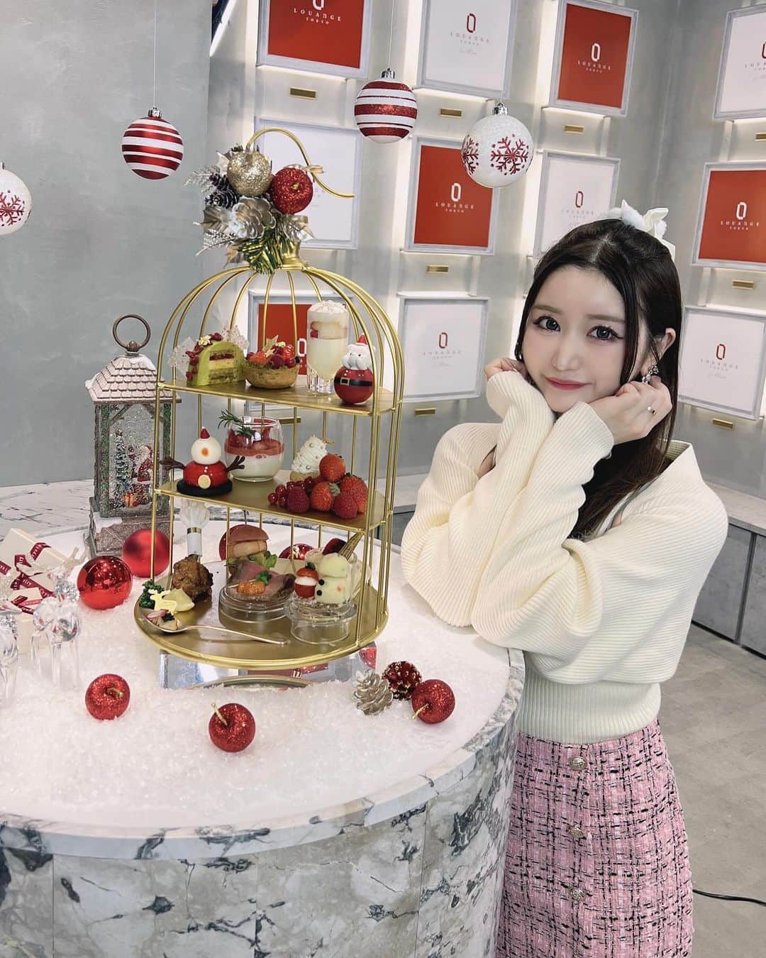 あいにゃんさんのインスタグラム写真 - (あいにゃんInstagram)「ルワンジュのクリスマスアフヌン🧸🍰❤️ * * #ルワンジュ東京ルミュゼ #ルワンジュ東京 #銀座カフェ #銀座 #東京カフェ #カフェ巡り #スイーツ好きな人と繋がりたい #インスタ映えスイーツ #くま #くまスイーツ #クリスマス #クリスマスアフタヌーンティー #アフタヌーンティー #アフタヌーンティー巡り#東京アフタヌーンティー #大理石カフェ #louangetokyo #louangetokyolemusee #sweets #afternoontea #christmas #被写体 #コンカフェ #コンカフェ嬢 #サロモ #アイドル  #キャバ嬢  #lfl #followｍe #instagood」12月2日 20時01分 - ainyan0310