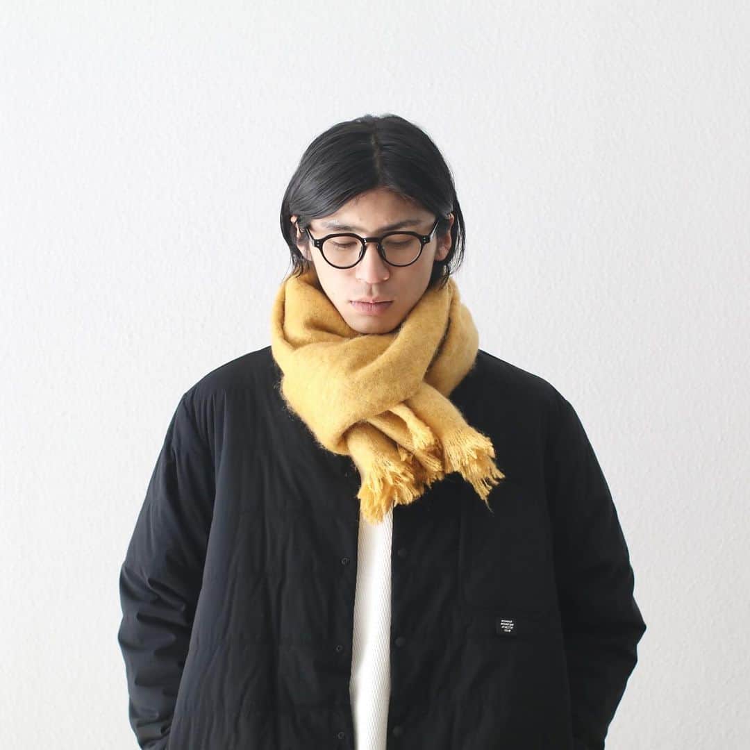 のインスタグラム：「_ MOHAIR STOLE - MADE IN FRANCE - ¥ 9,460- _ 〈online store / @digital_mountain〉 https://www.digital-mountain.net  _ 【オンラインストア#DigitalMountain へのご注文】 *24時間受付 *14時までのご注文で即日発送　 tel：084-973-8204 _ We can send your order overseas. Ordering procedure details can be found here. >>http://www.digital-mountain.net/html/page56.html  _ #wm_gift_idea  #MOHAIRSTOLE _ 実店舗：@wonder_mountain_ #WonderMountain  〒720-0033  広島県福山市船町2-23 JR 「#福山駅」より徒歩10分 #ワンダーマウンテン #japan #hiroshima #福山 #福山市 #尾道 #倉敷 #鞆の浦 WOMEN/GOODS： @hacbywondermountain _」