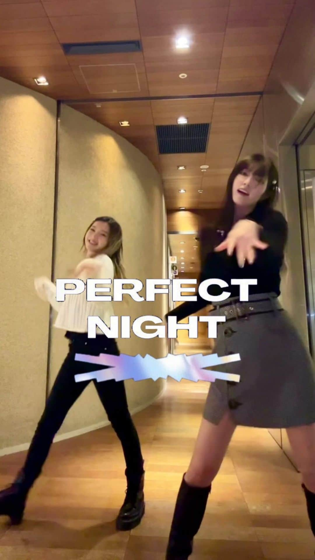 久保玲奈のインスタグラム：「LE SSERAFIM - Perfect Night  #LESSERAFIM #르세라핌 #PerfectNight #kpop #dance #kpopdance #dancecover #fyp」