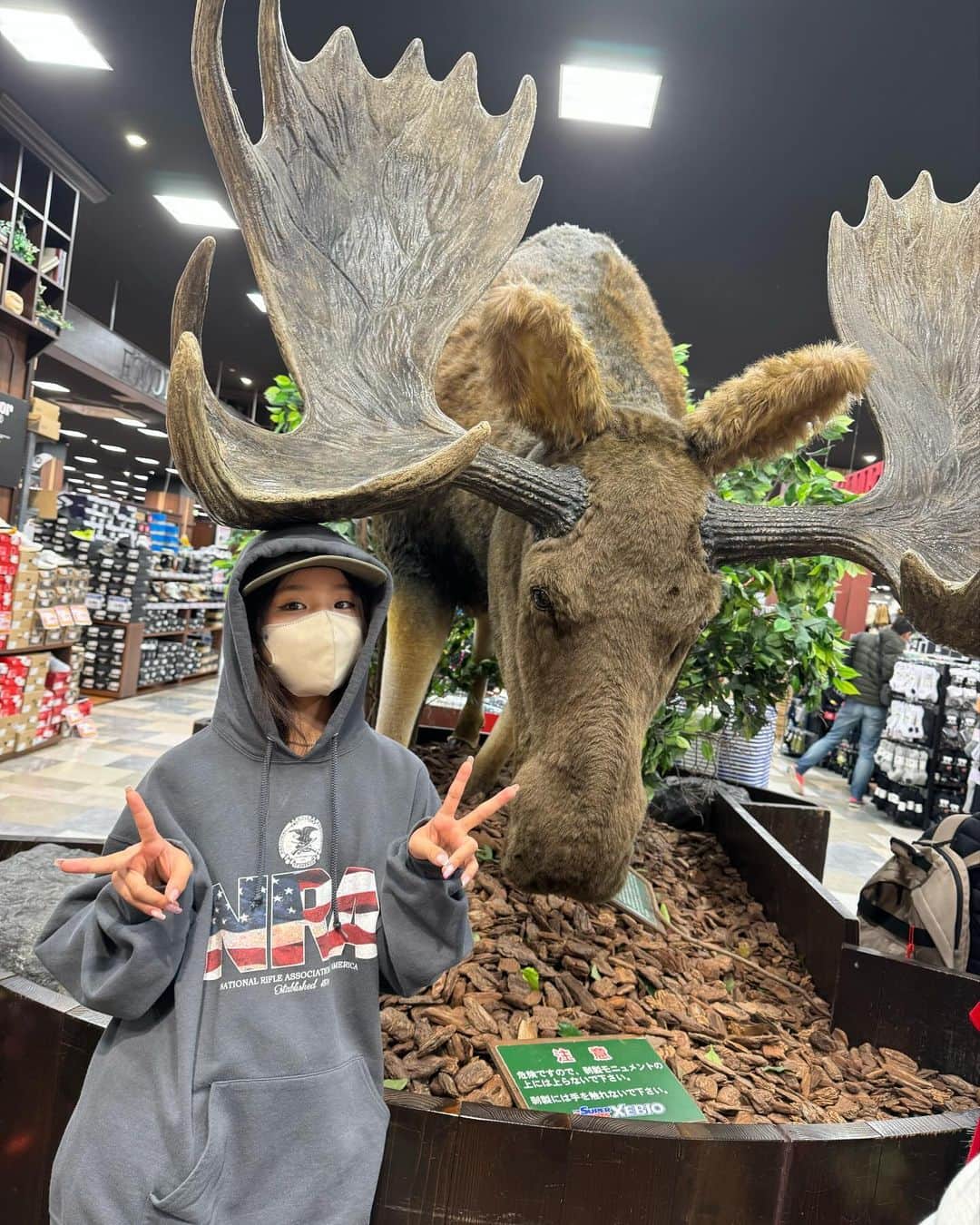 娘さんのインスタグラム写真 - (娘Instagram)「🐒🦌」12月2日 21時19分 - morike_cyucky_musme