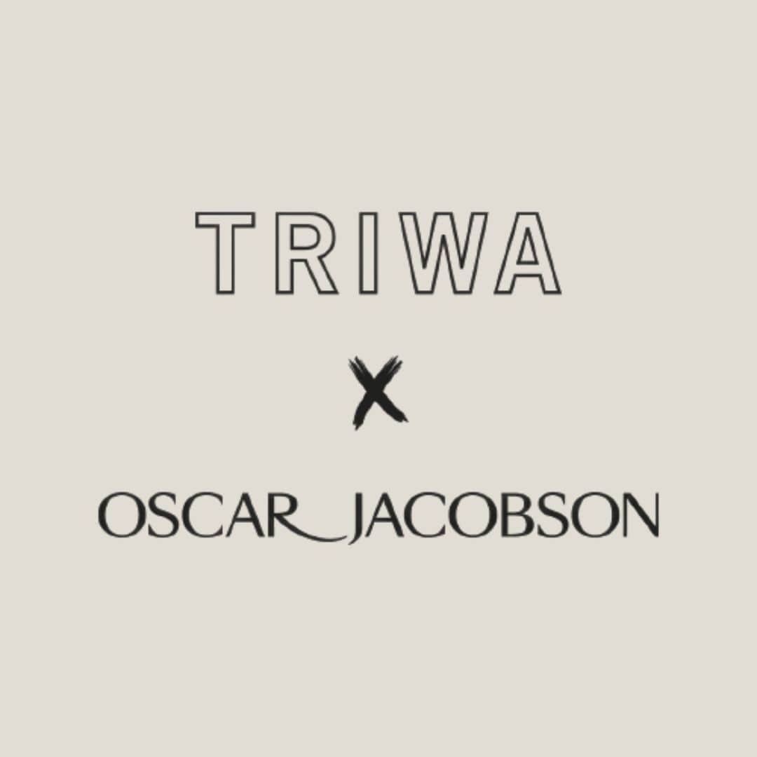 TRIWAのインスタグラム：「🖤We are very excited about our new collaboration!🖤  Oscar Jacobson has a history of over 120 years of the highest craftmanship and tailoring excellence. They are constantly striving for perfection in the materials they choose and how the manufacturing process is carried out. Their dedication to high standards ensures their garments and accessories are made to last.  TRIWA and Oscar Jacobson are a perfect match. As we are one of the world’s leading watch companies working with an environmental focus and sustainability as a fundamental mission, we can help to extend the range of products Oscar Jacobson offers, with respect to their values and customers’ expectations of quality✨  Together we introduce sustainable and innovative watches made of SSAB fossil-free steel and recycled ocean plastic.」
