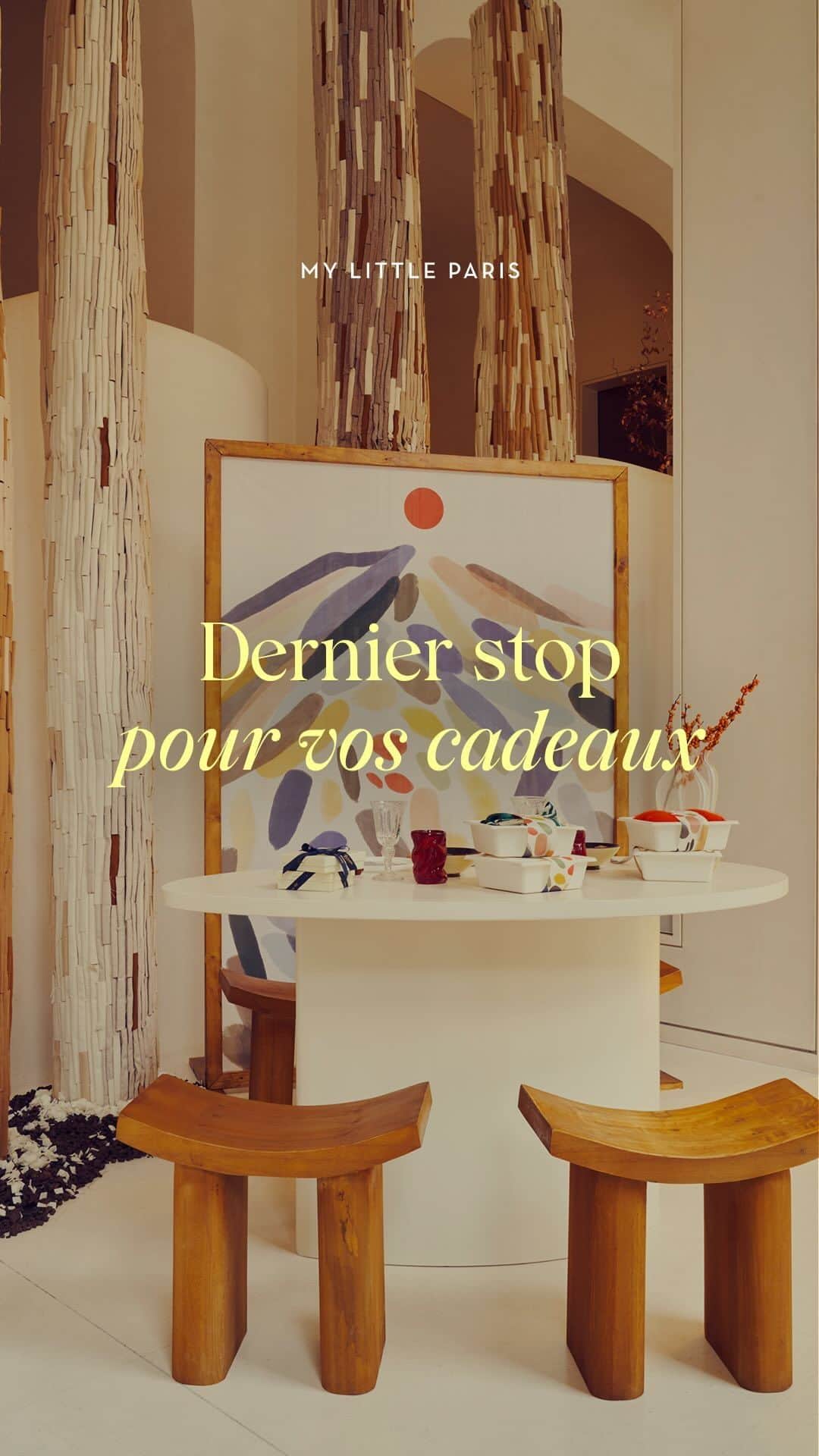 My Little Parisのインスタグラム：「Concours : une soirée privée avec votre chosen family ❤️ Les festivités approchent et la liste reste bien vide ? On ne voit qu’une solution : foncer chez @icicle__official pour mettre du beau, du bon et surtout de l’intemporel au pied du sapin. Et parce qu’en cette fin d’année on célèbre les retrouvailles les gens qui s’aiment, deux d’entre vous auront la chance de participer à la soirée VIP du 7 décembre en boutique, avenue Georges V. Ateliers créatifs, photos de famille et cocktail dinatoire, qui pour un dîner de fête avant l’heure ? Cliquez dans le lien en bio pour participer !」