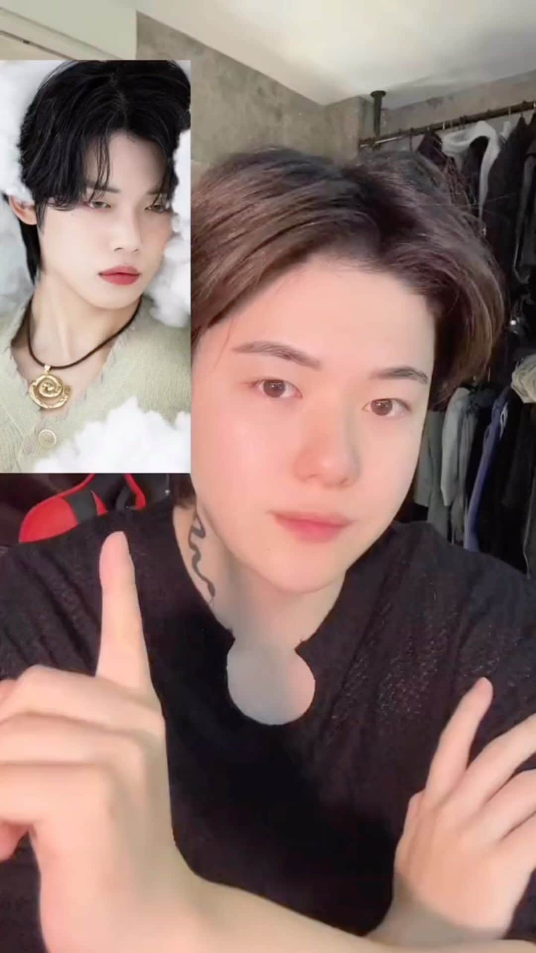 reoのインスタグラム：「ヨンジュンヘアー #txt #yeonjun」