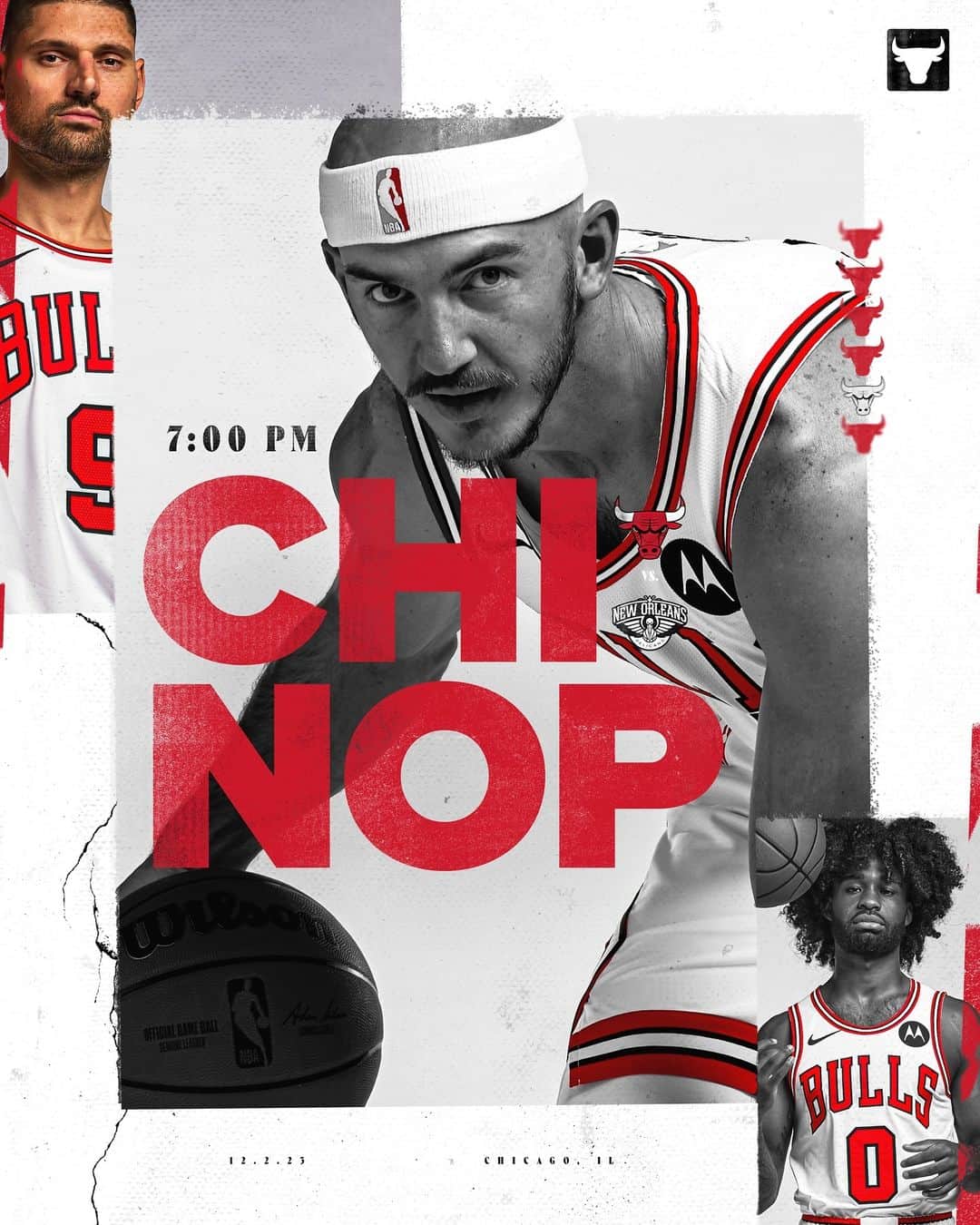 Chicago Bullsさんのインスタグラム写真 - (Chicago BullsInstagram)「Let’s keep it going against New Orleans.」12月2日 21時59分 - chicagobulls
