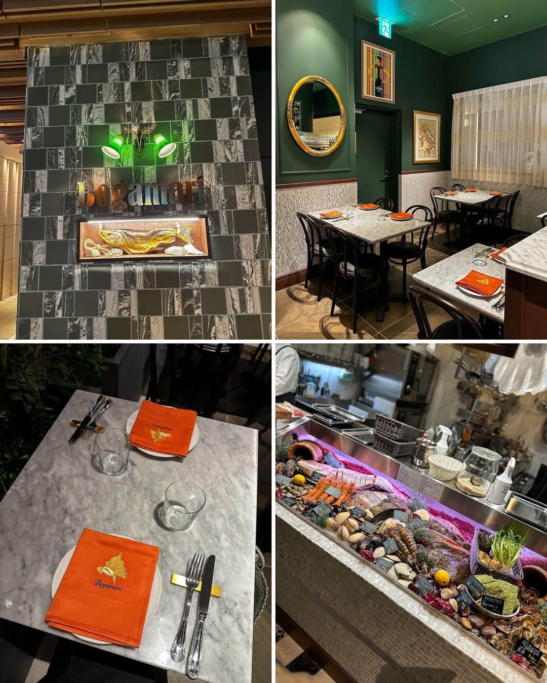 伊藤奈月さんのインスタグラム写真 - (伊藤奈月Instagram)「⁡ 先週はオープンしたばかりの 麻布台ヒルズへ ディナーに🍽️🗼 ⁡ オープニングセレモニーの パフォーマンスもやっていて 賑わってた！🎭 ⁡ 建物が独特なデザインで、 見てるだけで楽しい〜👏🏻 ⁡ ⁡ お食事は 魚介レストランへ行ったんだけど、 メニューがあるようでなくて🫢 ショーウィンドウにいる 今日のお魚たちから 好きな食材を選び、 好きな調理方法や味を 自分でリクエストするという 変わったオーダー方法だったよ🐠🦀 ⁡ どれも絶品だった！ 特に、ホタテをレモンバターで ソテーしてもらったんだけど、 それが美味しかったナ🍋🧈 ⁡ ⁡ #麻布台ヒルズ  #AZABUDAIHILLS #bogamarg  #ボガマリ #イタリアン  #魚介イタリアン #ディナー  #dinner #東京ディナー  #麻布台ヒルズディナー」12月2日 22時16分 - naachan__
