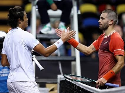 ボルナ・チョリッチさんのインスタグラム写真 - (ボルナ・チョリッチInstagram)「Happy times in Macao😍🎾🫶😁   @mgmmacautennismasters @mgm.mo」12月2日 22時23分 - bornacoric