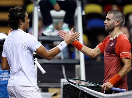 ボルナ・チョリッチのインスタグラム：「Happy times in Macao😍🎾🫶😁   @mgmmacautennismasters @mgm.mo」