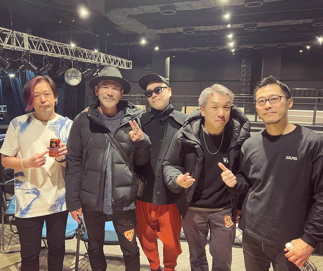 DJ SANCONのインスタグラム：「#RHYMESTER King of Stage 15 in 大阪 GORILLA HALL OSAKA  沢山の刺激をもらいました！ 有難うございました！  w/ @djshark.japan さん  #ライムスター」