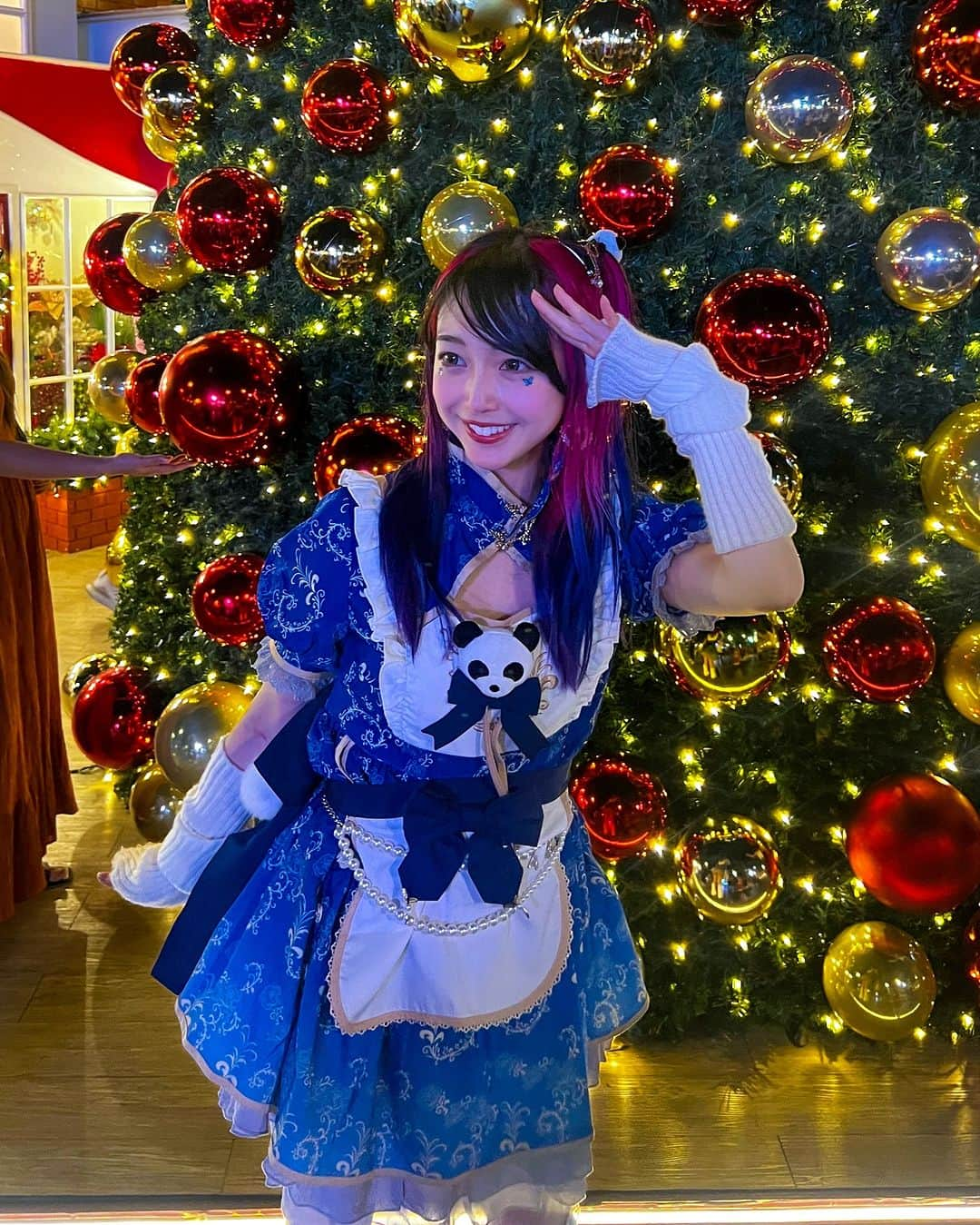 みするのインスタグラム：「I love Christma 🐼♥️*↟⍋*↟🎄*↟⍋*↟🎄*↟⍋*↟🎄*↟⍋*↟🎄」