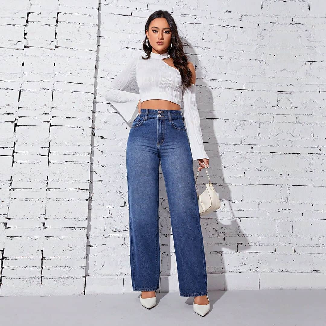 SHEINさんのインスタグラム写真 - (SHEINInstagram)「Feeling JEANerous? 👖 Treat yourself to our latest & greatest wide leg denim 💙🎁 Which pair would you gift yourself? 👇  🔎 6060277 12566751 13468342 1240422 1567218 24180316 21614646 24198640 25104671  #SHEIN #SHEINforAll #SHEINstyle #fashion #chic」12月2日 23時00分 - sheinofficial